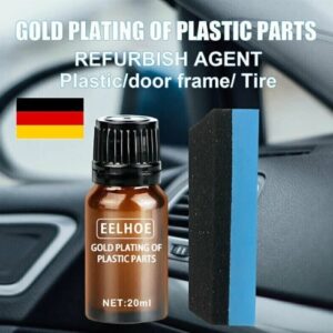 Eelhoe Gold Plating For Plastic Parts (20ml) – A Premium Coating Solution That Transforms Ordinary Plastic Surfaces Into A Luxurious Gold-Finished Look. Perfect For DIY Projects, Restorations, And Professional-Grade Touch-Ups.